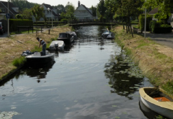 Waterloop in de woonwijk